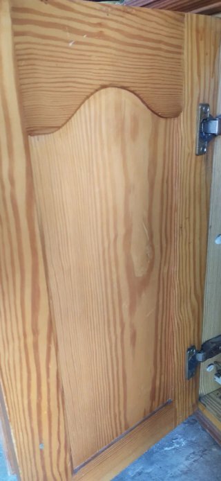 Mueble cocina alacena y escurridor de madera