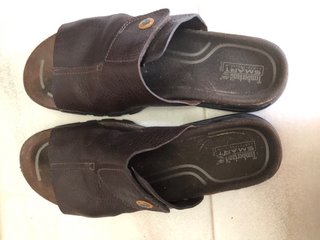 Timberland Sandalias Hombre Piel Marrón Talla 44