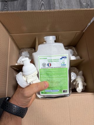 6 Cartuchos Jofel Sensitive 1L Nuevos