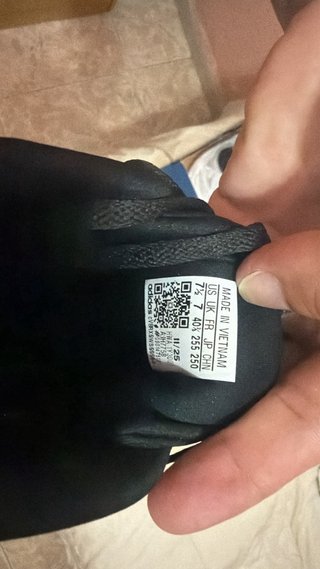 Zapatillas Adidas Running Negras y Blancas