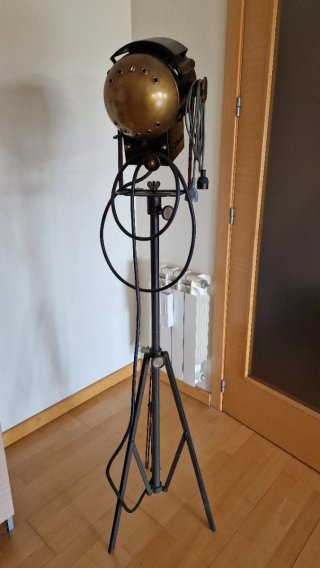 Foco Mole Richardson Fresnel Cine Teatro Vintage