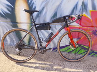 Bici Gravel KTM Naranja/Negra