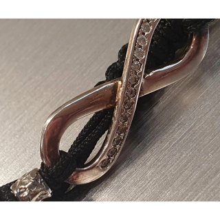 Bracciale argento 925 e zirconi