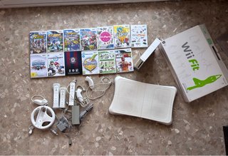 PACK Wii COMPLETO + Balance Board + 13 JUEGOS
