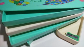Estuche Plumier Ibeni. My Litte  Friends. Vintage