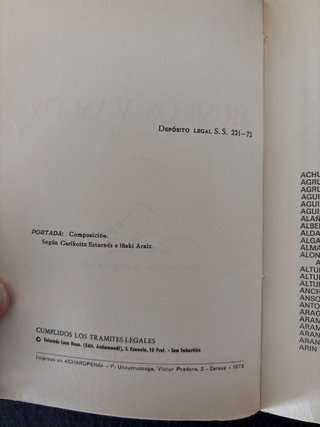 Pack, libros músicos vascos. Tomo 1 al 3