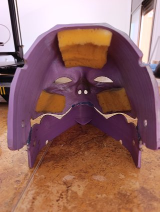 Máscara Robot 3D Cosplay Festival Personalizable