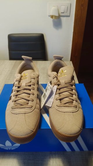 Adidas Samba Super Beige/Oro Talla 46