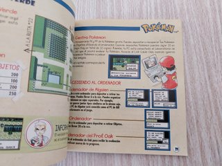 MANUAL POKEMON ROJO Y AZUL ESPAÑOL GAME BOY