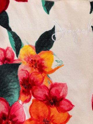 Vestido estampado Desigual floral talla 38