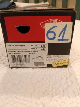 Zapatillas Vans Marrones