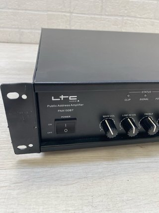 Amplificador 4 zonas 90 w LTC Negro