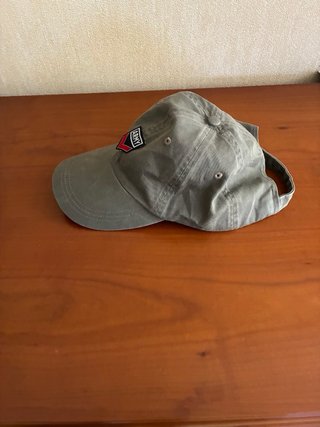 Gorra estilo militar verde