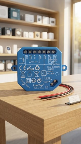 LoraTap Módulo Cortina Inteligente SC500W-V4-BLUE