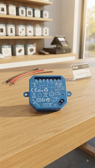 LoraTap Módulo Cortina Inteligente SC500W-V4-BLUE