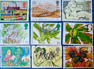 25 Sellos Usados Reino Unido (Inglaterra) - K