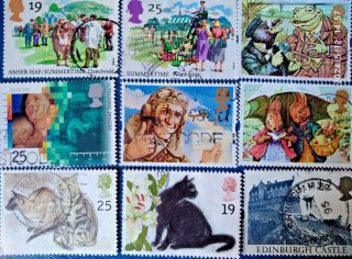 25 Sellos Usados Reino Unido (Inglaterra) - K