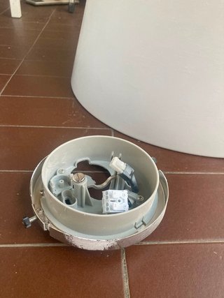 Lámpara de techo Kulla Ikea blanca