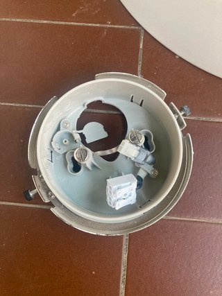Lámpara de techo Kulla Ikea blanca