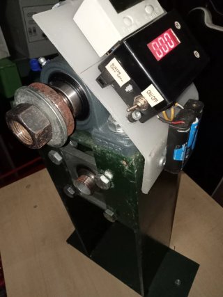 Bobinadora manual casera para bobinado motores