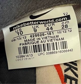 Nike Air Vntg Talla 4 Coleccionismo ya no fabrican