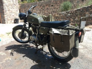 Moto Clásica Condor 350 Militar