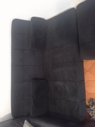Sofá Chaise Longue Negro