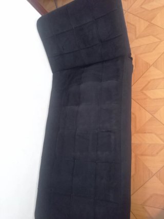 Sofá Chaise Longue Negro