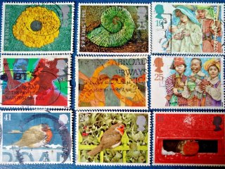 25 Sellos Usados Reino Unido (Inglaterra) - L