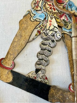 Marioneta de sombra Wayang Kulit Tradicional