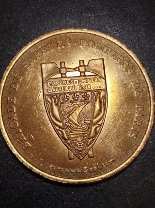 Medalla 2€ Arco del Triunfo París