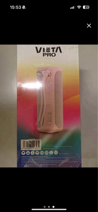 Altavoz Vieta Pro #PARTY Inalámbrico