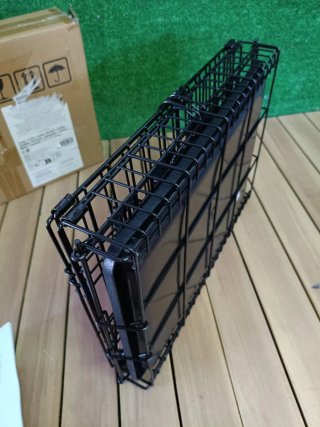 Jaula Metálica Plegable Amazon Basics
