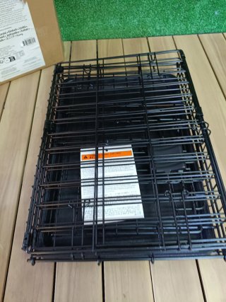 Jaula Metálica Plegable Amazon Basics