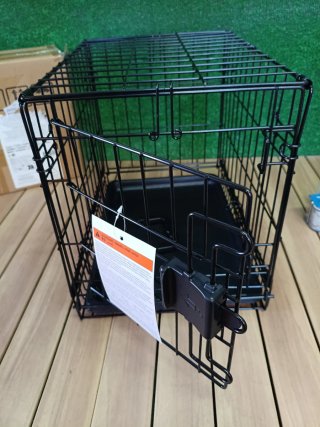 Jaula Metálica Plegable Amazon Basics