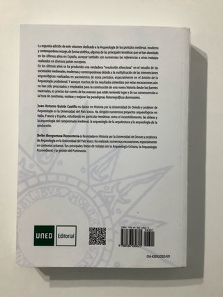 Arqueología (III) (arqueología medieval y posme...