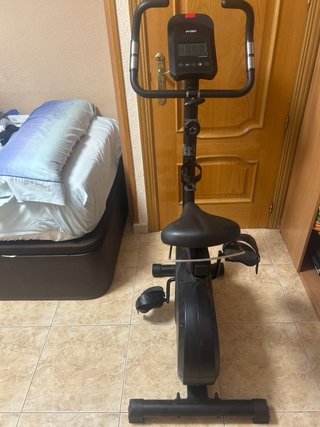 Bicicleta Estática Crivit Negra