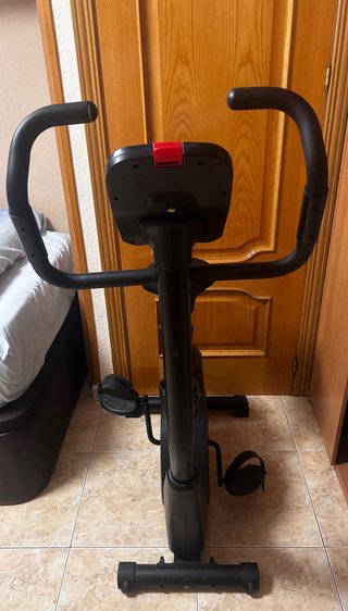 Bicicleta Estática Crivit Negra