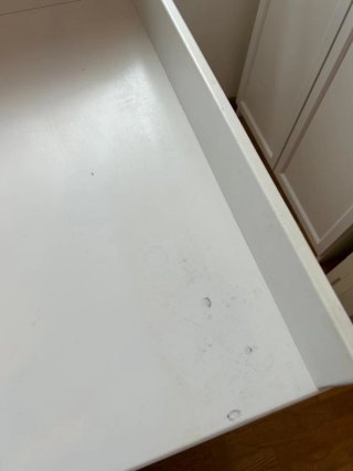 Cambiador bebé madera estrella