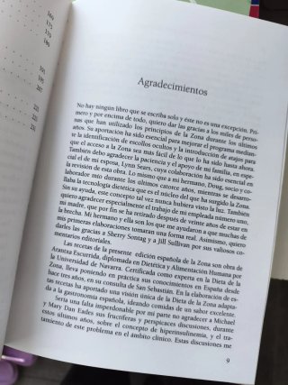 La Revolucionaria Dieta de la Zona