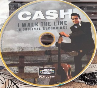 CD Johnny Cash - I Walk the Line  y otras mas