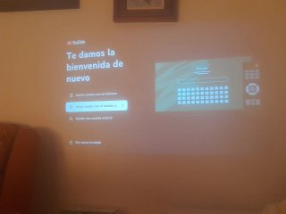 Proyector blanco y negro