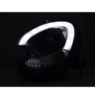 Faros Xenon LED DRL Mini Countryman R60 10-17 Fond