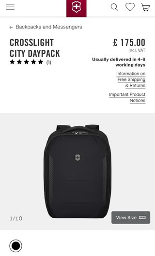 Mochila Victorinox para portátil 15.5