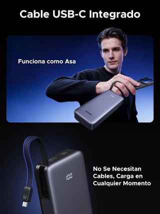 UGREEN Nexode PB537 PowerBank 20000mAh 55W PD45W
