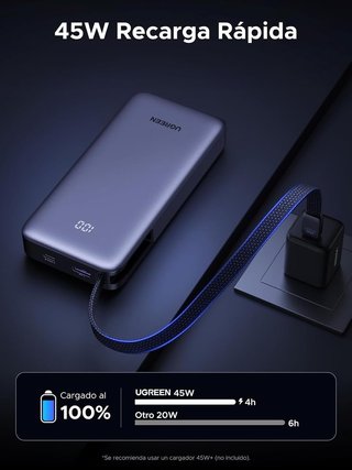 UGREEN Nexode PB537 PowerBank 20000mAh 55W PD45W