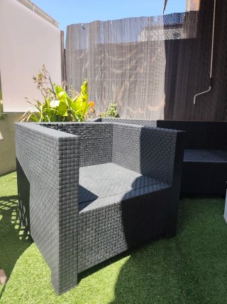 Muebles de terraza ratán sintético
