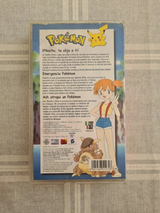 Película VHS Pokémon: ¡Pikachu, te elijo a ti!