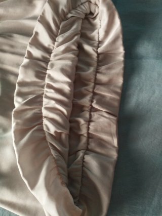 Blusa seda beige talla 38