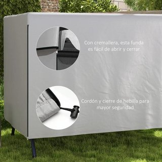 Funda Balancín Jardín 3 Plazas Impermeable 215cm